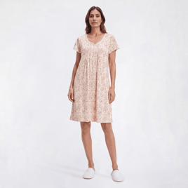 Womens Elizabeth & Nicole Short Sleeve Waltz Gown