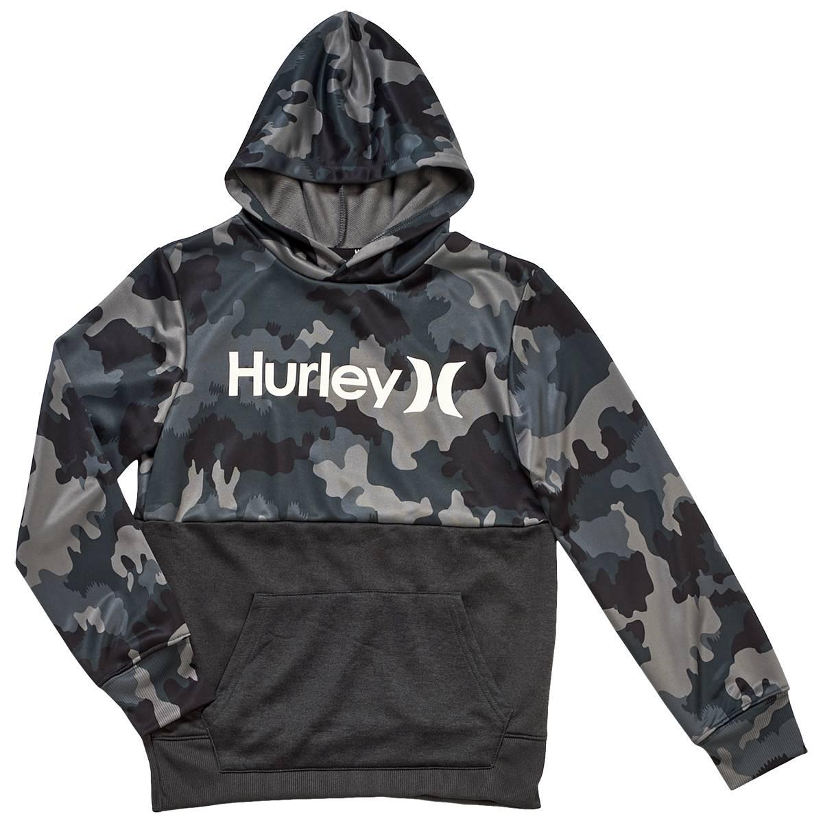 Boys (8-20) Hurley Camo H2O Dri Hoodie