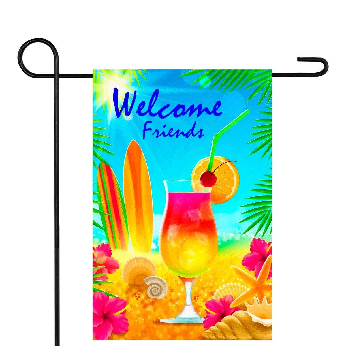 Northlight Seasonal Tropical Beach Outdoor Garden Flag