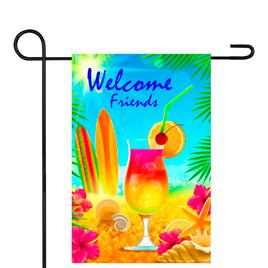 Northlight Seasonal Tropical Beach Outdoor Garden Flag