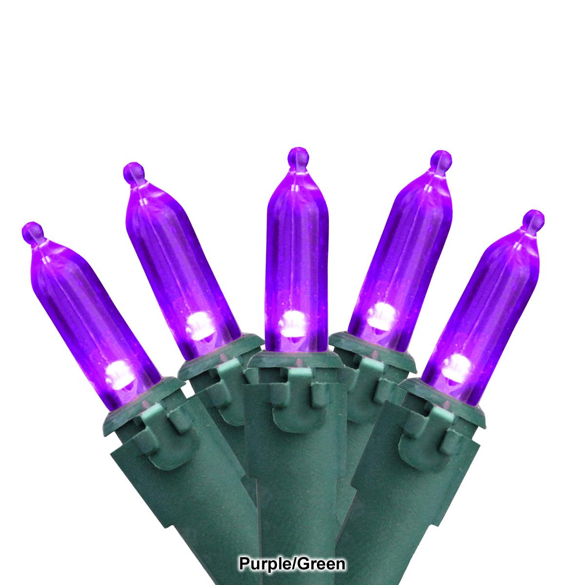 Northlight Seasonal 50ct. LED Orange Mini Christmas Light Set