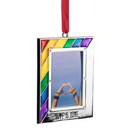 Northlight Seasonal 3.5in. Love is Love Frame Christmas Ornament