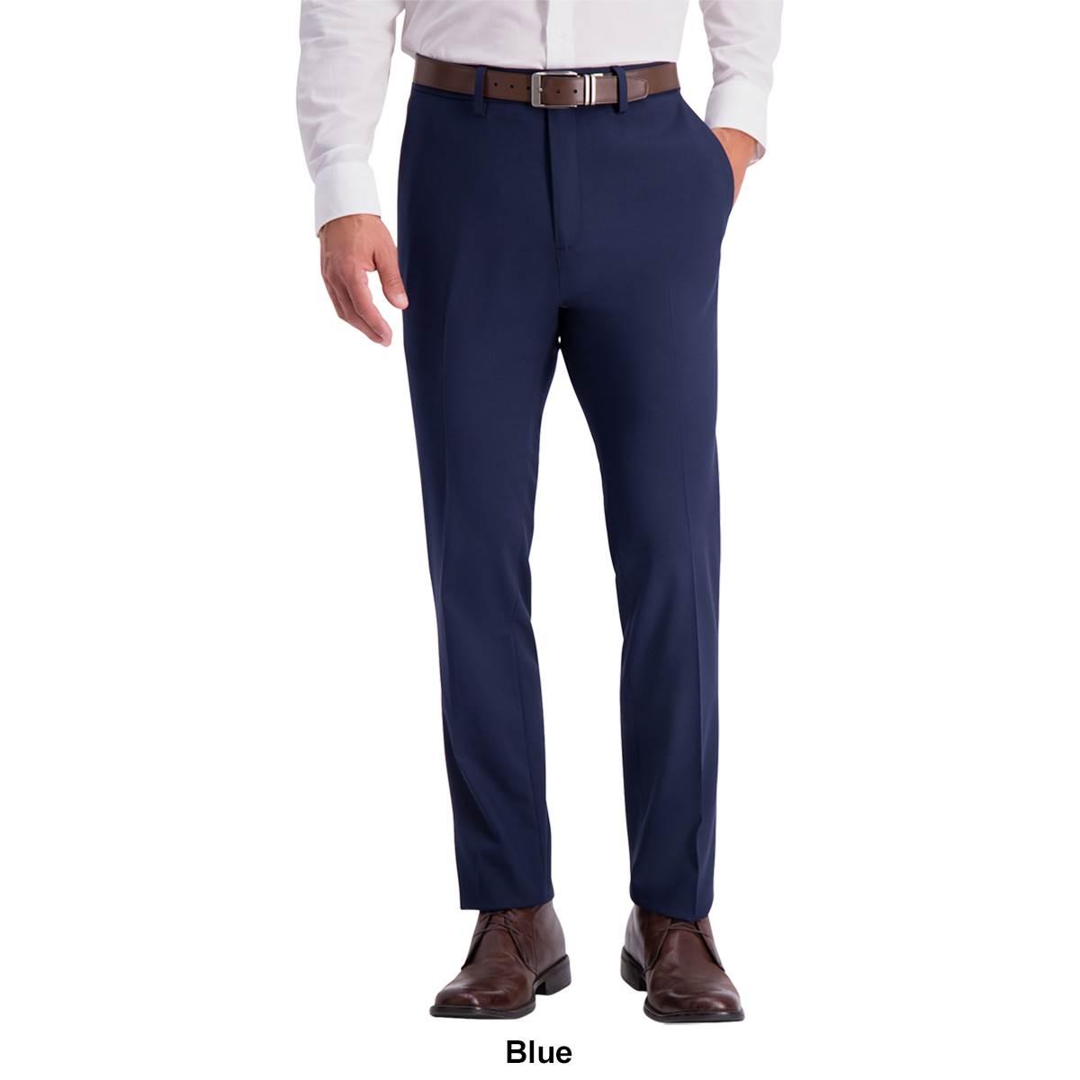 Mens Kenneth Cole® Reaction™ Slim Fit Shadow Check Dress Pants