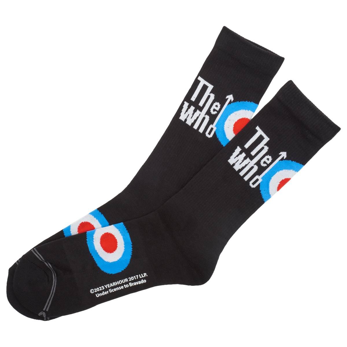 Mens Perri''s The Who Logo Crew Socks