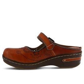 Womens L’Artiste by Spring Step Aneria Clogs- Camel