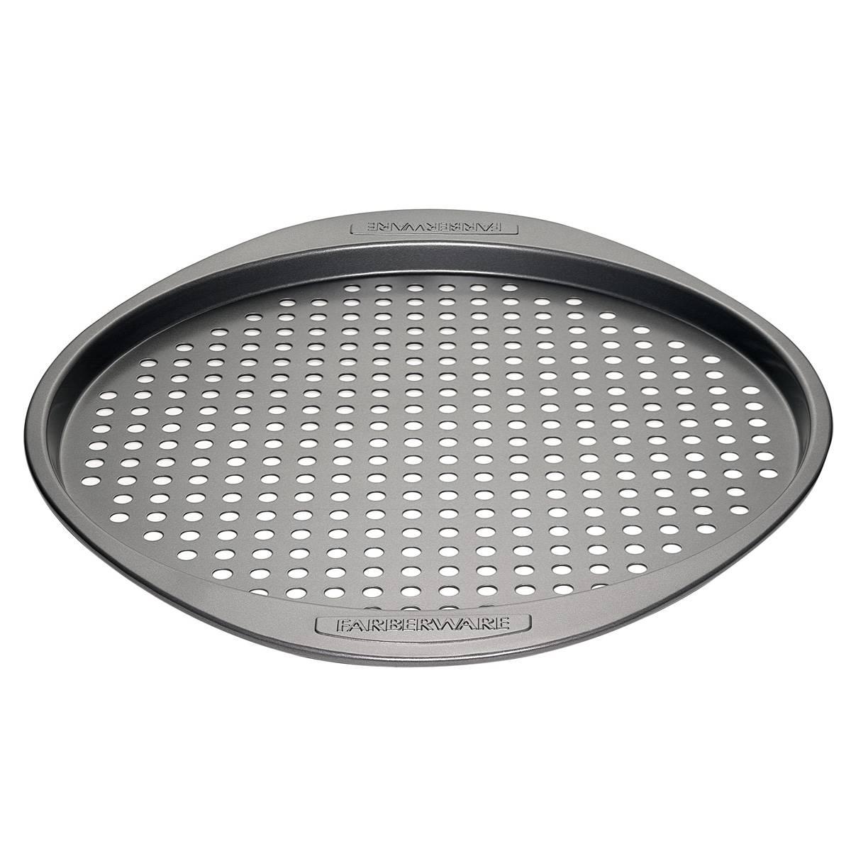 Farberware(R) 13in. Non-Stick Bakeware Round Pizza Crisper