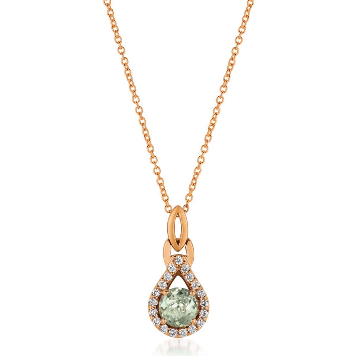 Le Vian(R) Mint Julip Quartz(tm) Vanilla Diamonds(R) Pendant