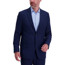 Mens Haggar(R) 2-Button Stretch Stria Coat