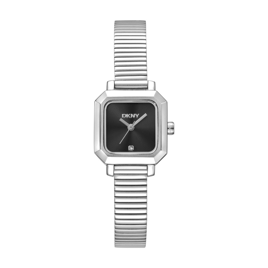 Womens DKNY Black Dial Tubogas Bracelet Watch - DK1L123M0025