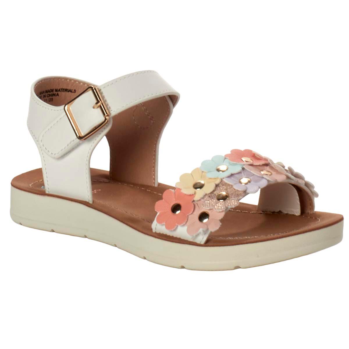 Big Kids White Mountain Kids Teddi Sandals