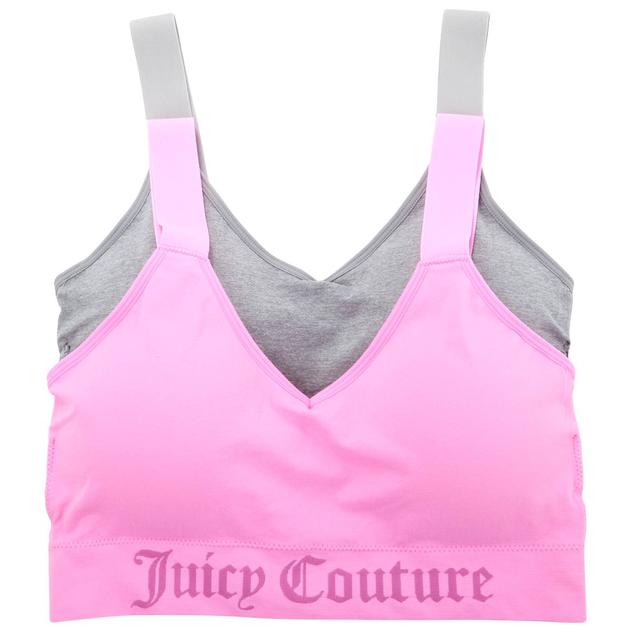 Juniors Plus Juicy Couture 2pk. Lounge Bralettes JC8067-2PKAV