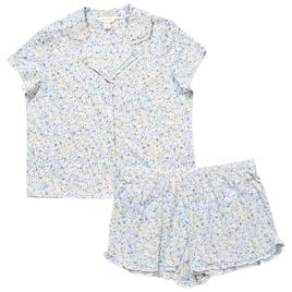 Womens Laura Ashley® Short Sleeve Pajama Set