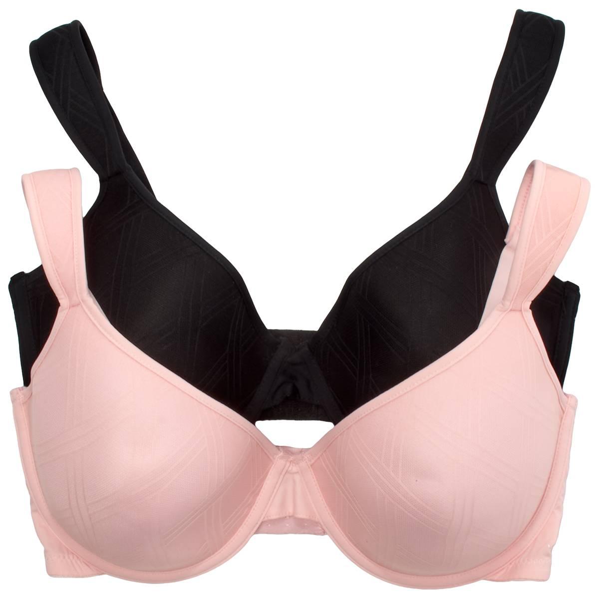 Plus Size Vince Camuto 2Pk Comfort Strap T-Shirt Bra