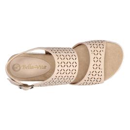 Womens Bella Vita Inaya Slingback Wedge Sandals