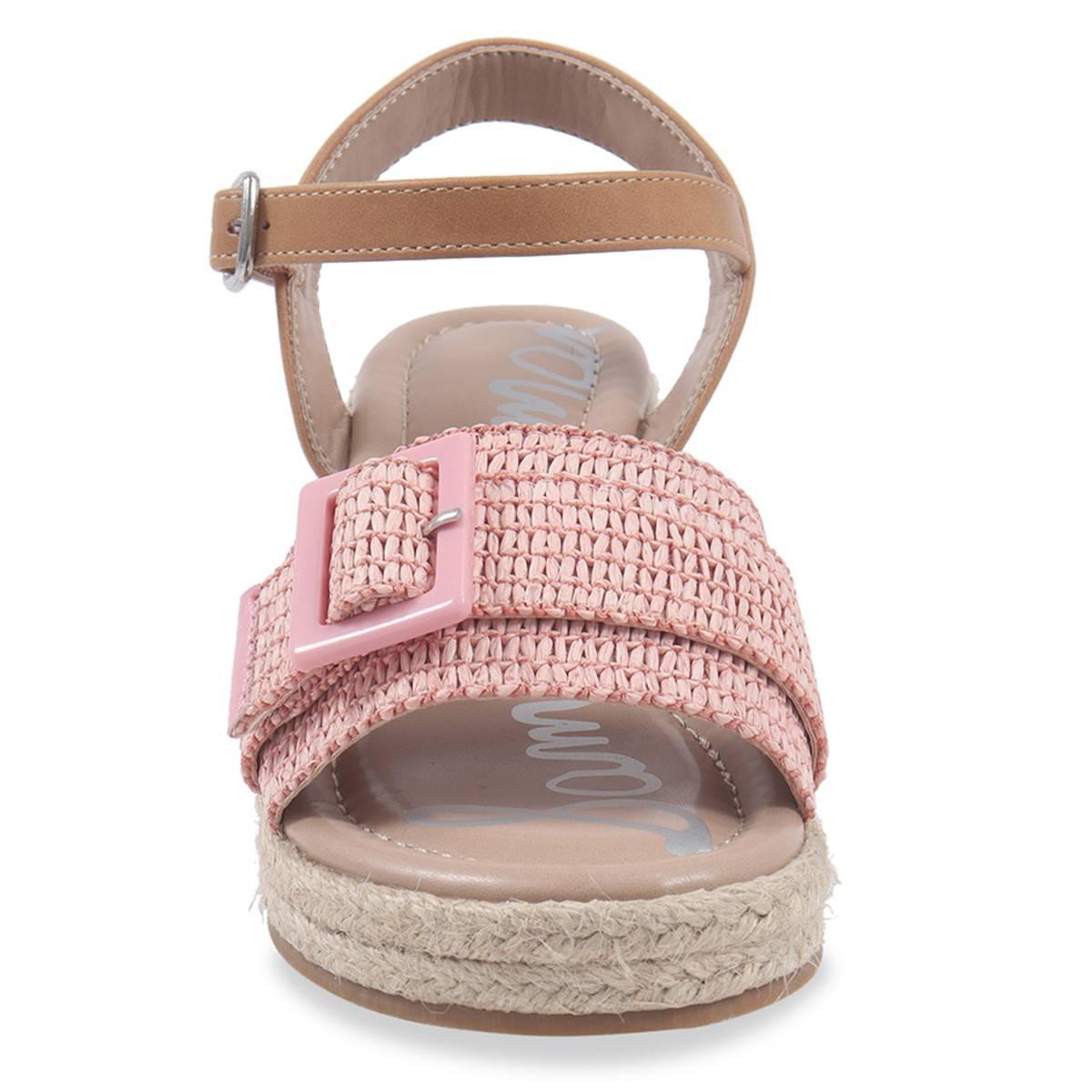 Big Girls Sam Edelman Lucia Buckle Wedge Sandals