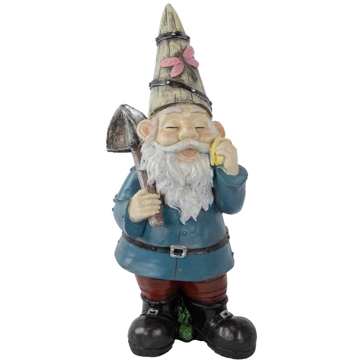 Northlight Seasonal Gnome w/ Shovel Garden Statue