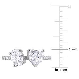 Gemstone Classics™ Sterling Silver Moissanite Ring