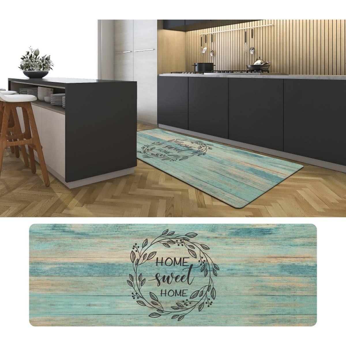 J&V Textiles Cloud Comfort Home Sweet Home Kitchen Mat
