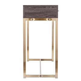 Southern Enterprises Akmonton Long Console Table w/ Storage