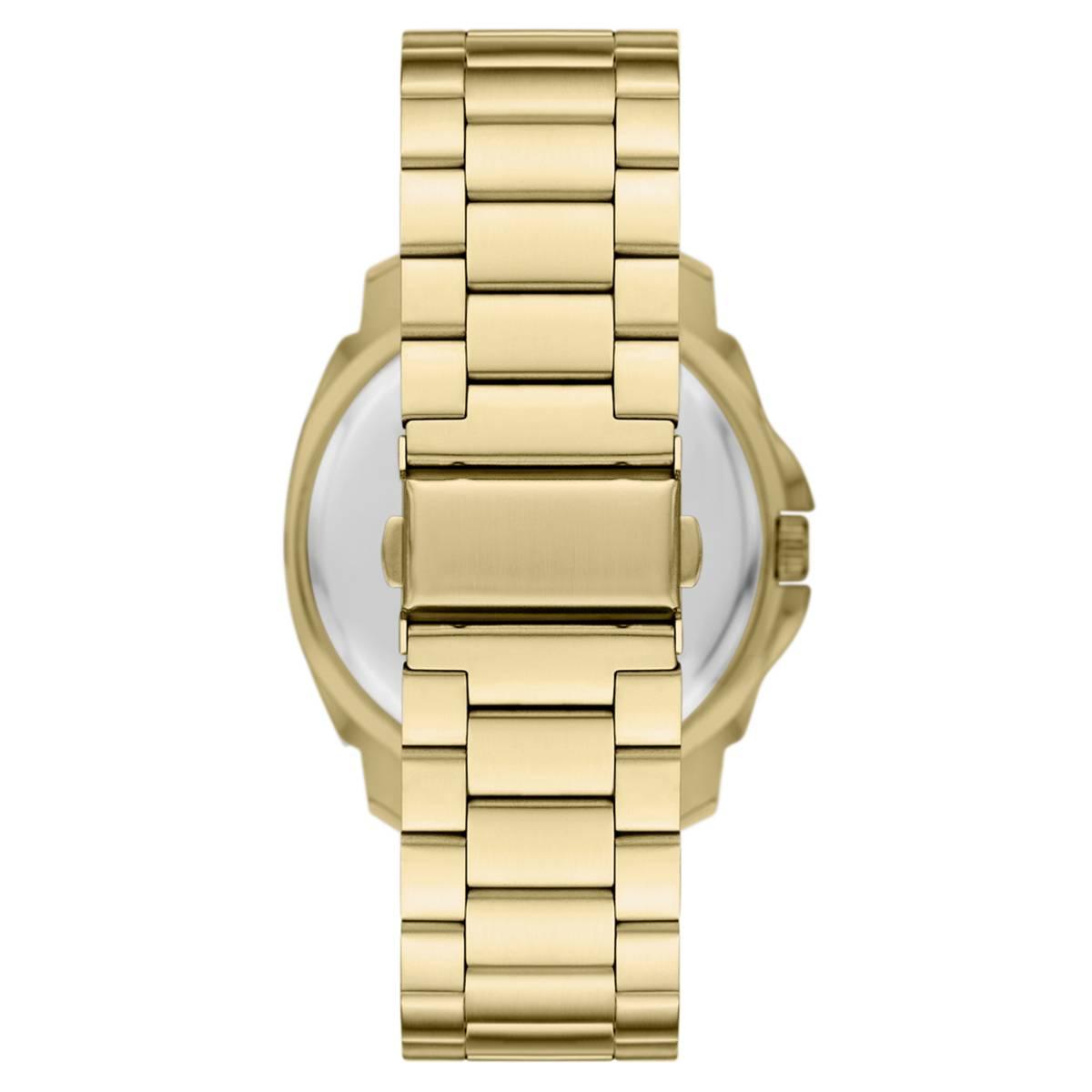 Mens Folio Gold-Tone Dial Watch & Bracelet Set - FMDFL6092