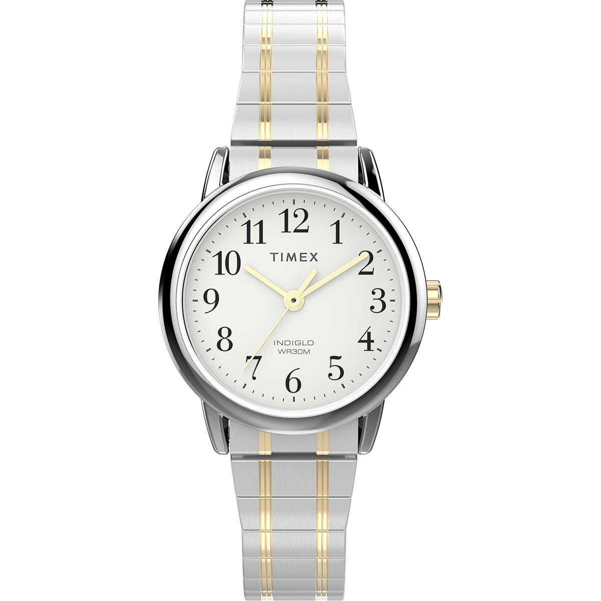 Womens Timex(R) Easy Reader(R) Two-Tone Analog Watch - TW2W52500JT