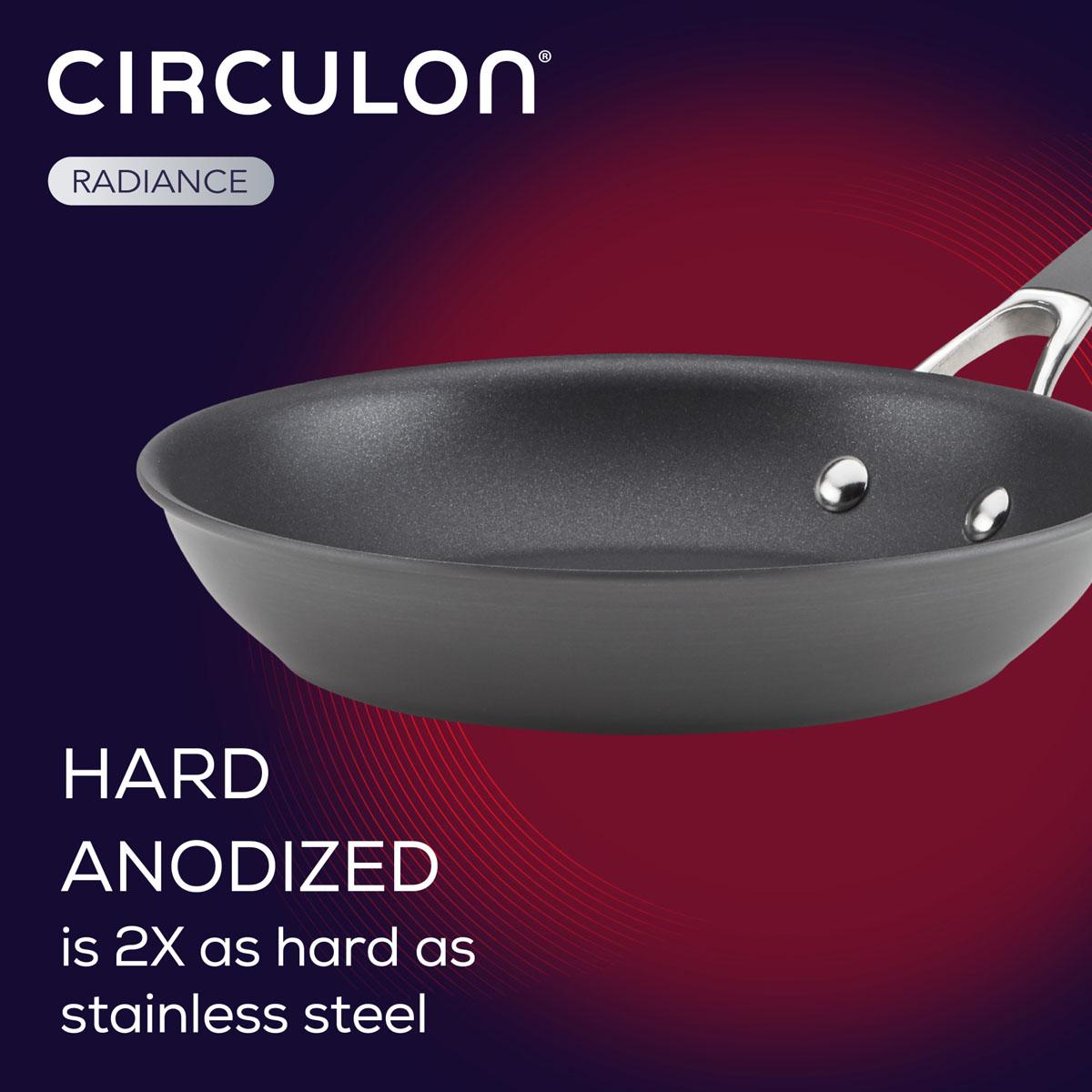Circulon® Radiance 2pc. Hard-Anodized Non-Stick Frying Pan Set