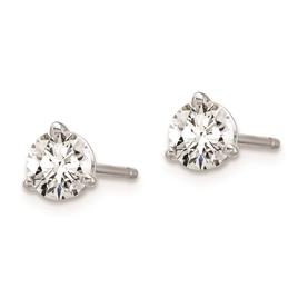 Pure Fire 14kt. White Gold Lab Grown 2/3ctw. Diamond Earrings