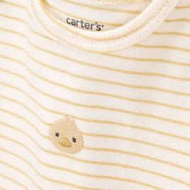 Baby Unisex (3-12M) Carter’s® 3pc. Duck & Stripe Cardigan Set