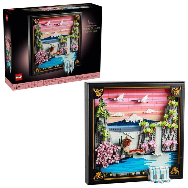 LEGO® Art Japanese Cherry Blossom Landscape Building Kit