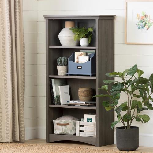 South Shore Gascony 4 Shelf Bookcase