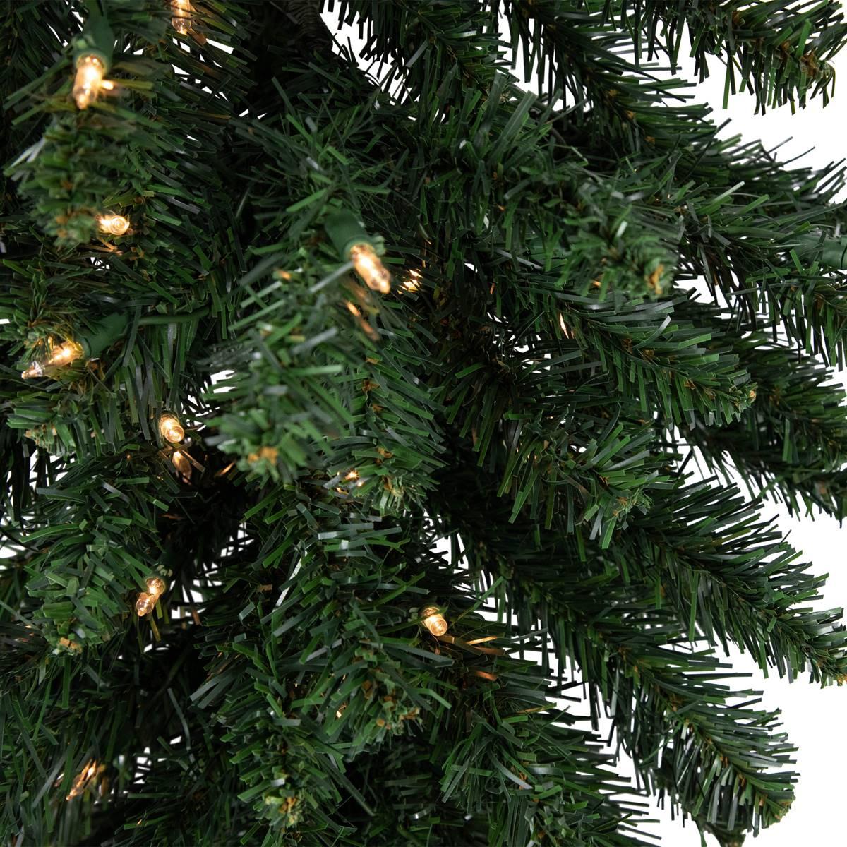 Northlight Seasonal 3ft. Pre-Lit Fir Hanging Christmas Tree