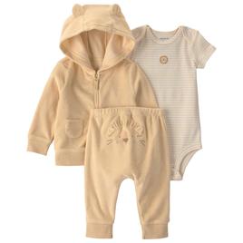 Baby Boy (3-12M) Carter''s In Lion Design 3Pc Set