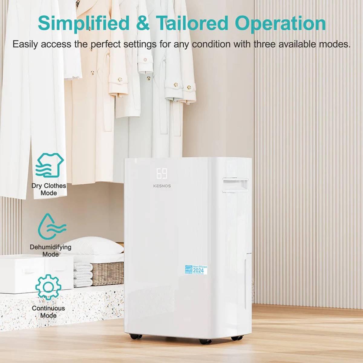 Kesnos 52 Pint Dehumidifier