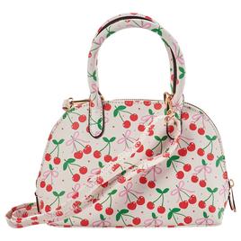 DS Fashion Dome Crossbody with Charm - Cherry Bow