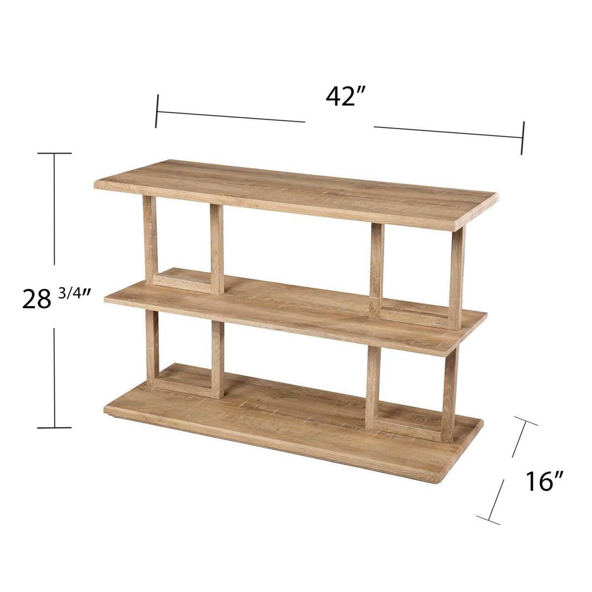 Southern Enterprises Markworth Geometric Console Table
