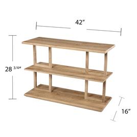 Southern Enterprises Markworth Geometric Console Table