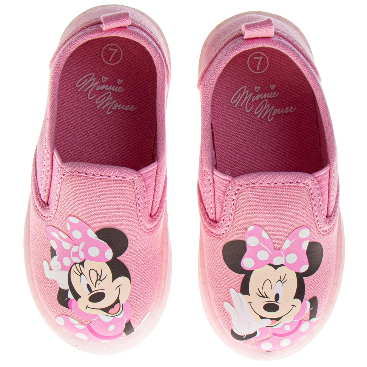 Toddler Girls Disney(tm) Minnie Mouse Slip On Canvas Fashion Sneake