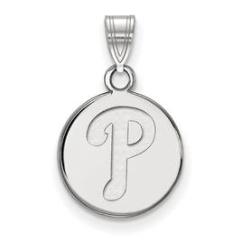 Unisex MLB Philadelphia Phillies Small Disc Pendant