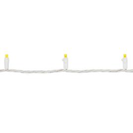 Northlight Seasonal 100ct. LED White Wire Yellow Christmas Lights
