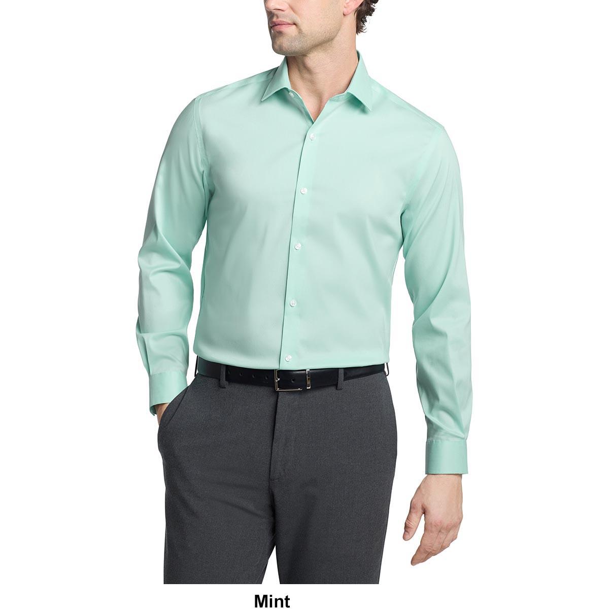 Mens Van Heusen® Ultra Wrinkle Free Slim Fit Dress Shirt