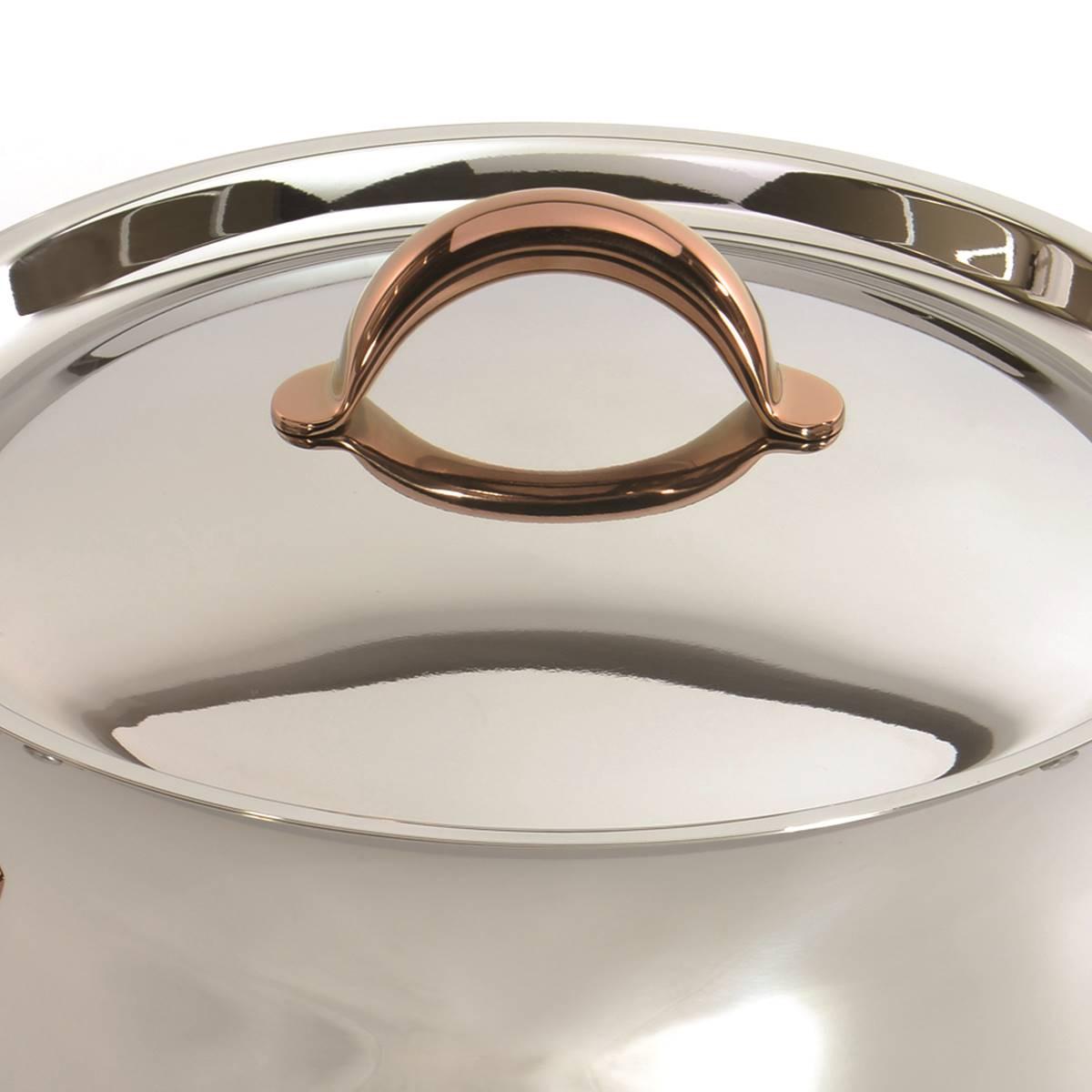 BergHOFF Ouro Stainless Steel 9.5in. Stockpot w/ Lid