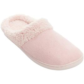 Womens Ella & Joy Microsuede Slide Slippers