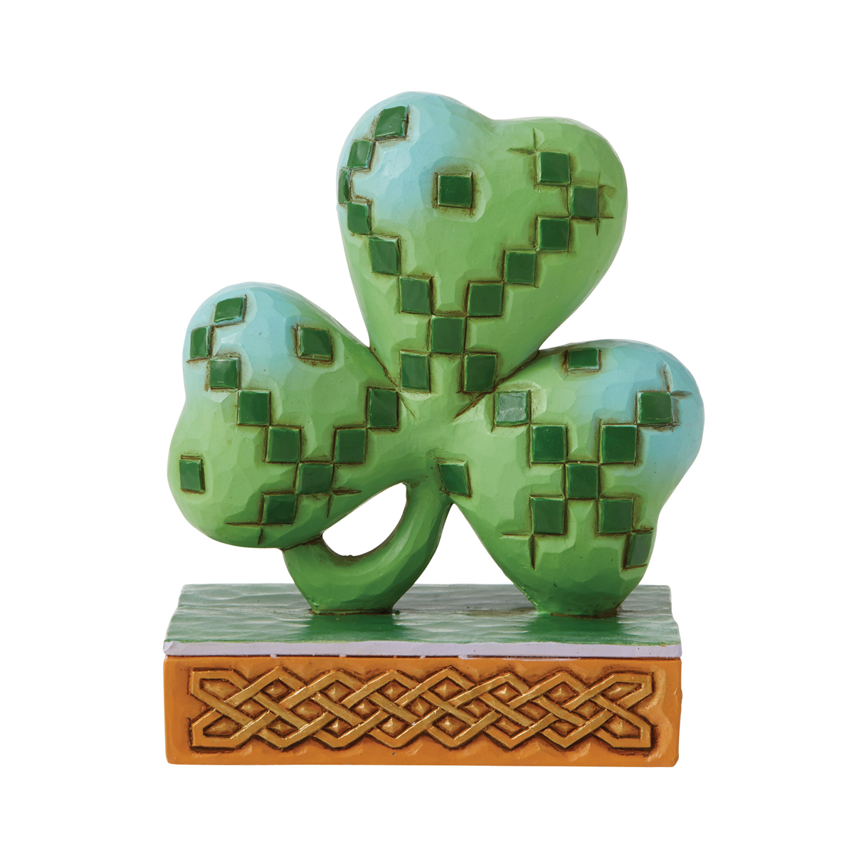 Jim Shore Heartwood Creek Mini Shamrock Figurine
