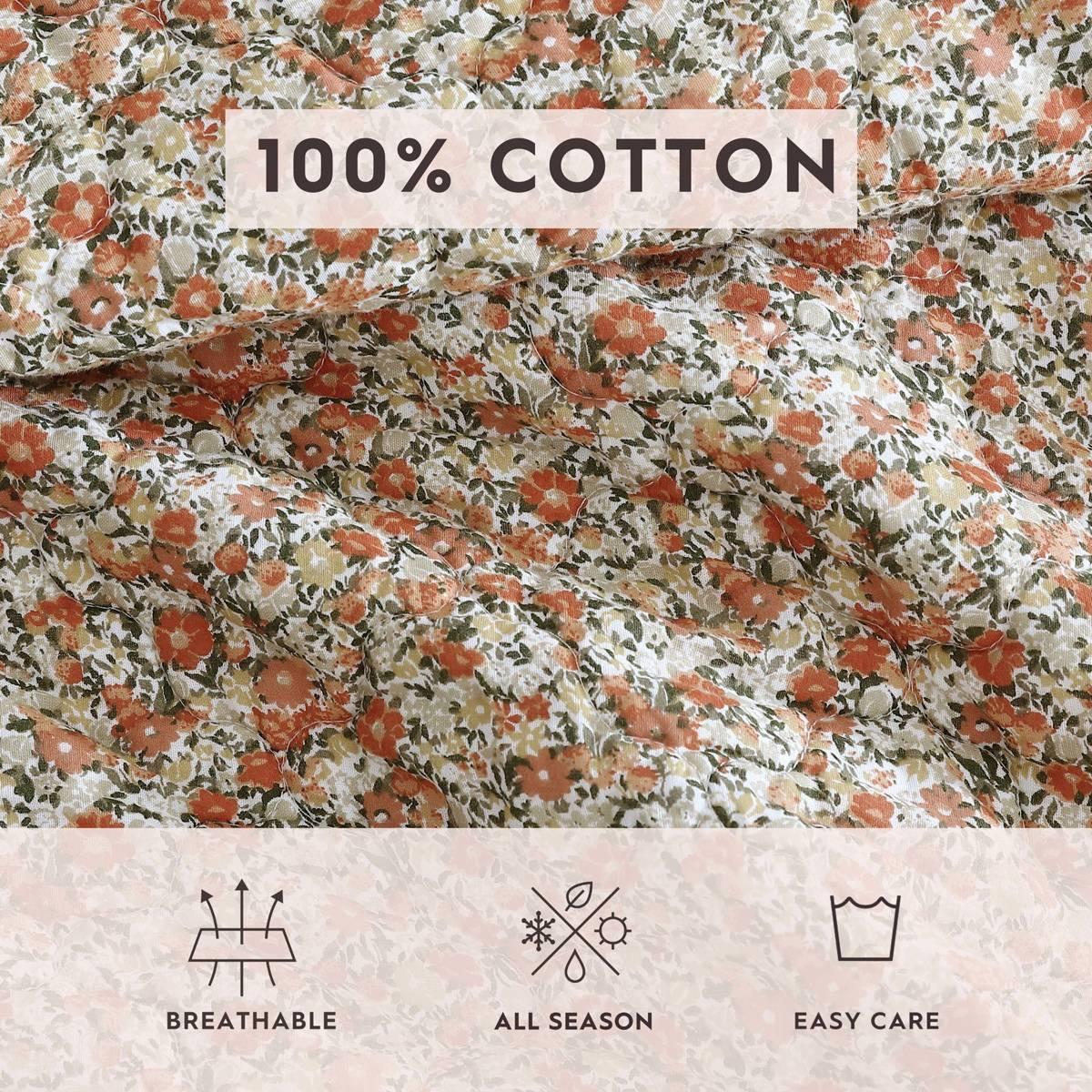Laura Ashley Loveston Cotton Quilt Set