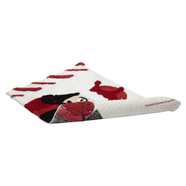 Avanti Peppermint Nutcracker Bath Rug