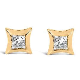 Haus of Brilliance 10kt. Gold 1/5ctw. Diamond Stud Earrings