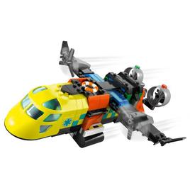 LEGO® City Airplane Service Truck & Hovercraft Building Kit
