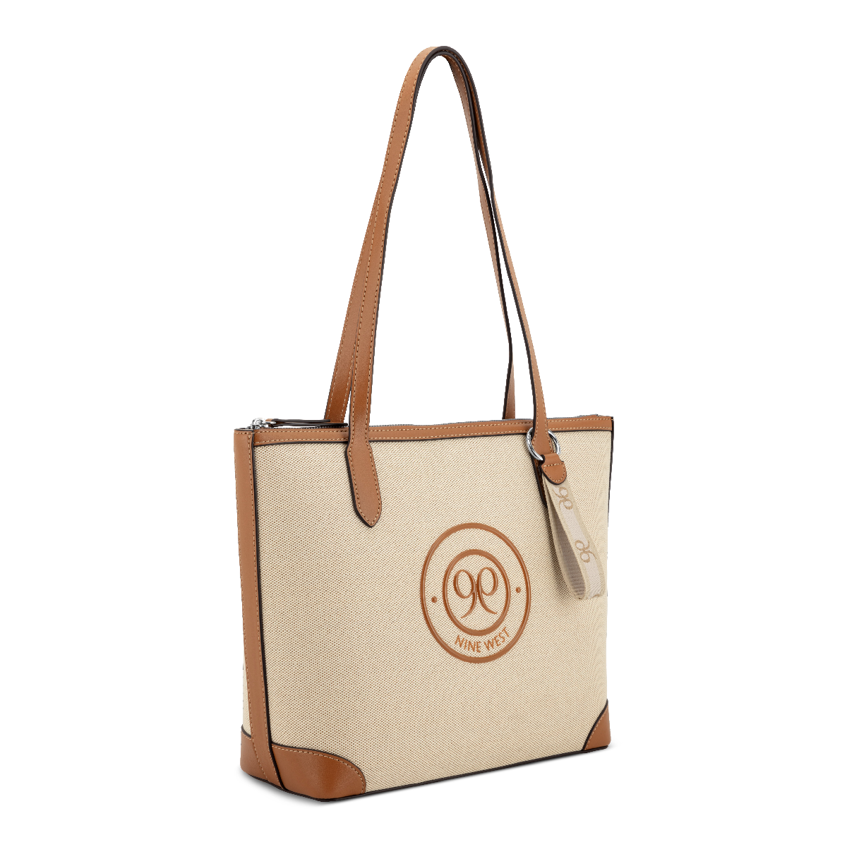 Nine West Galilee Canvas Top Zip Tote $89