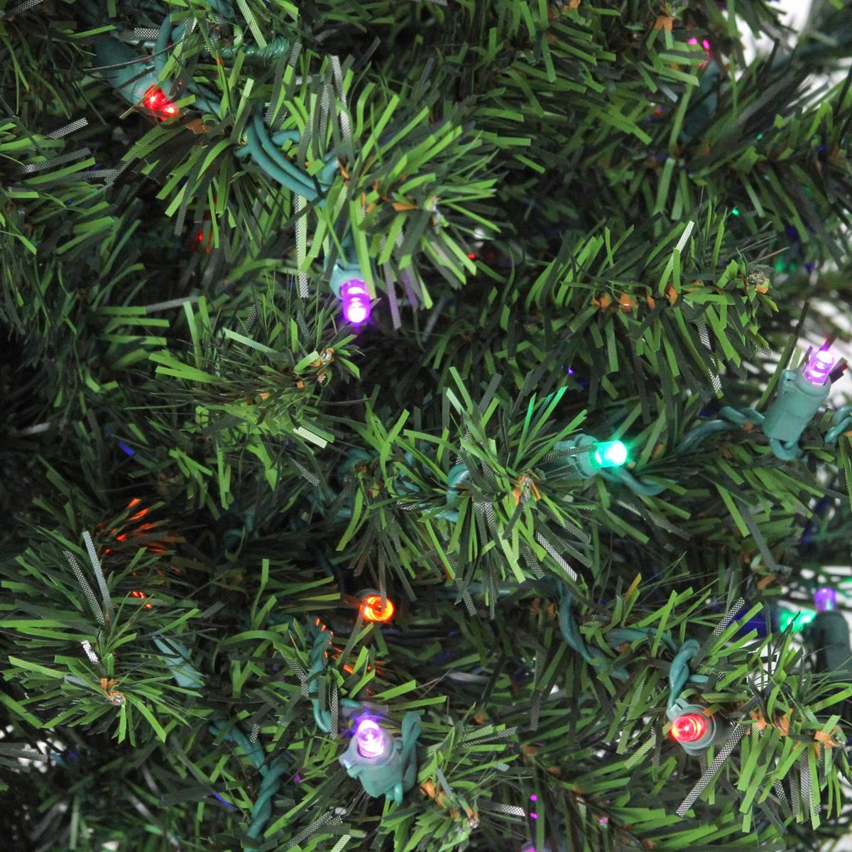 Northlight Seasonal 18in. Pre-Lit Canadian Pine Christmas Tree