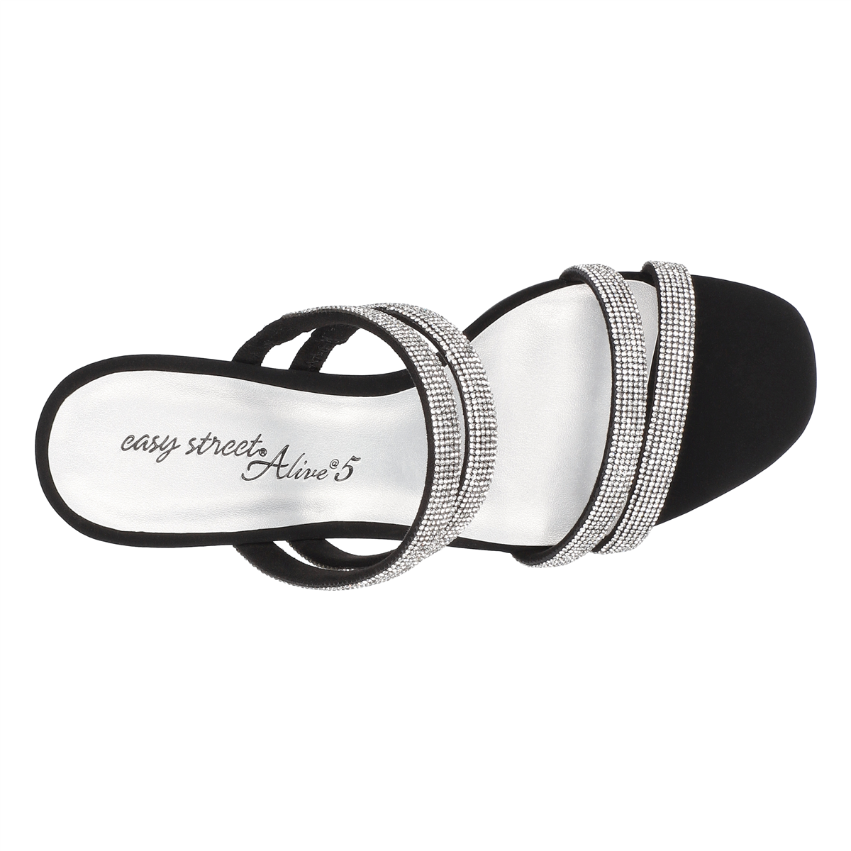 Womens Easy Street Jemma Heeled Dress Sandals